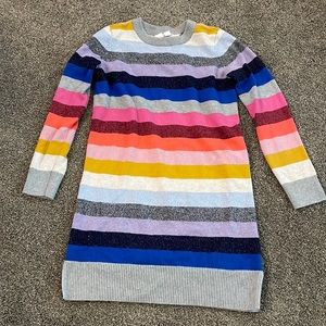 Gap Striped Sweater Dress
